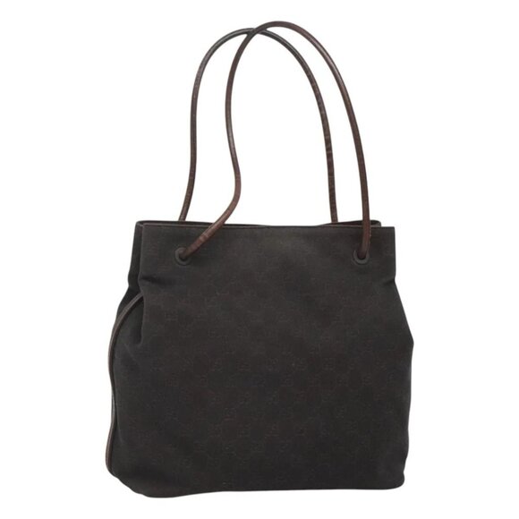 GUCCI GG Canvas Shoulder Bag Brown 101341 Auth - Picture 1 of 15